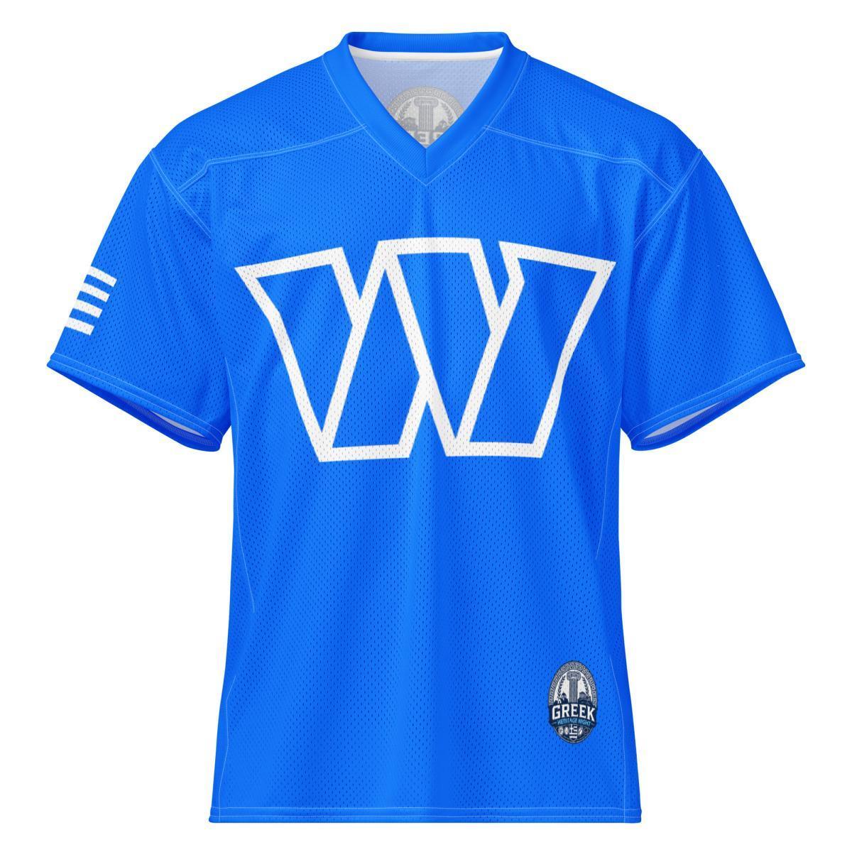 Washington Commanders Greek Heritage Football Jersey Washington Commanders Greek Heritage Football Jersey