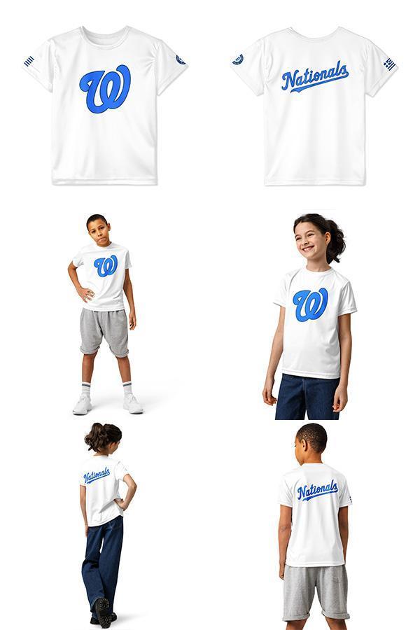 Kids Washington Nationals Greek Heritage Sports Jersey
