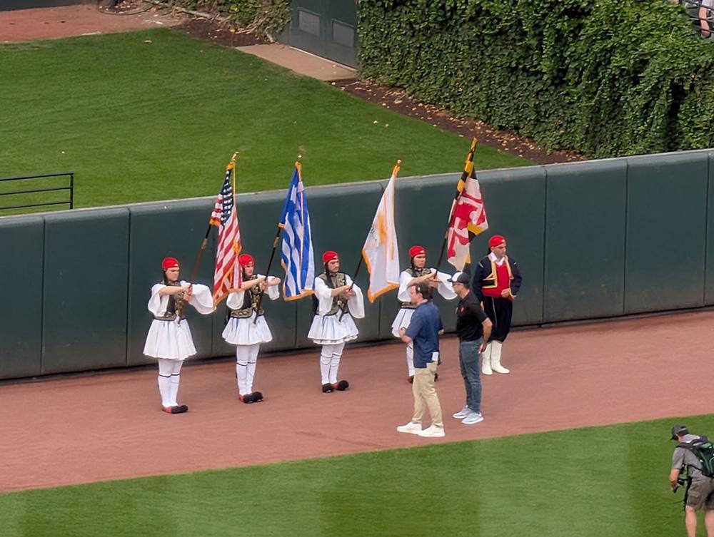 Greek Heritage Night at the Orioles 1