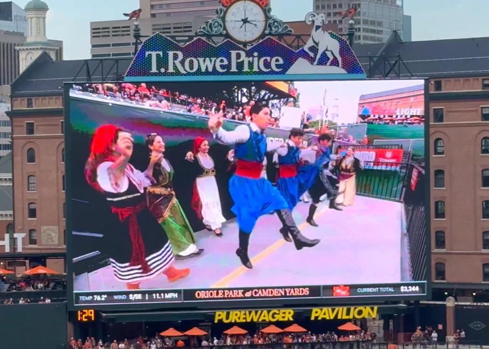 Greek Heritage Night at the Orioles