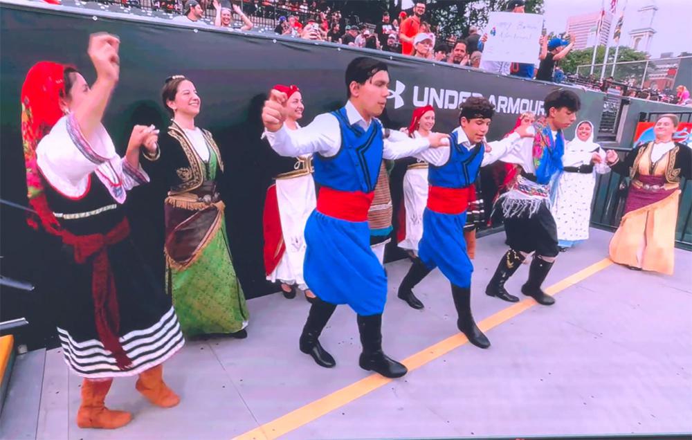 Greek Heritage Night at the Orioles