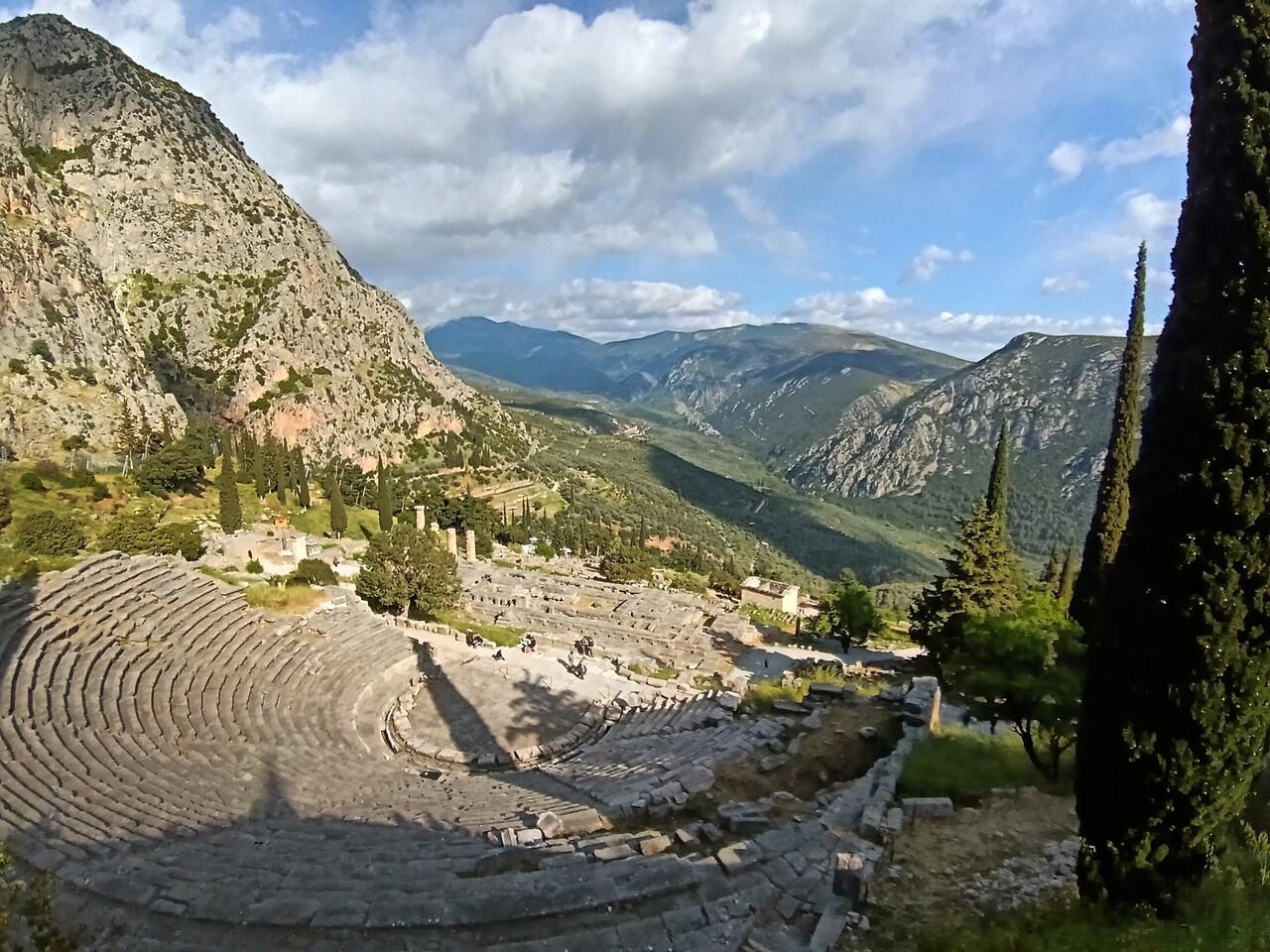 Théâtre de Delphes . 