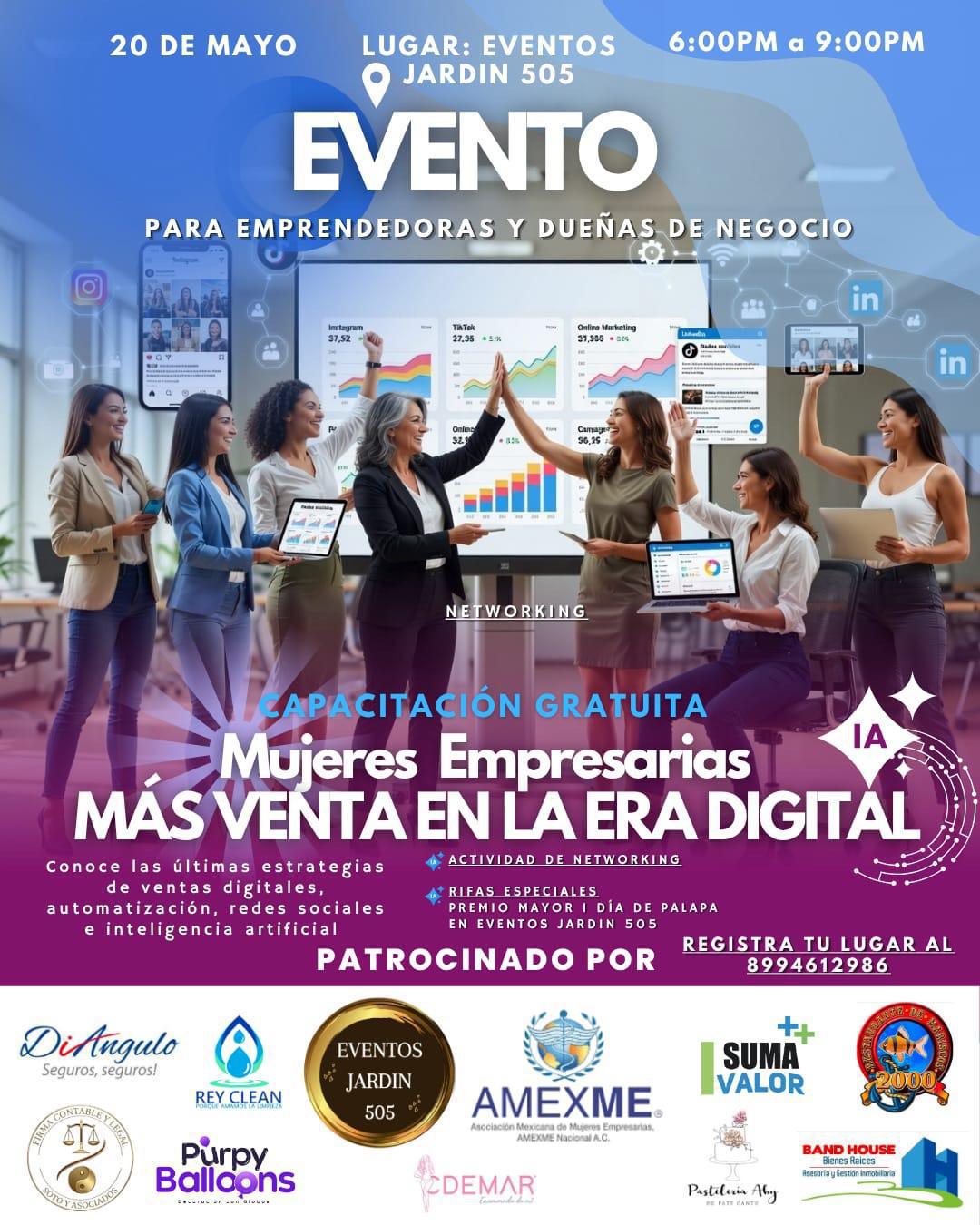 Mujeres Empresarias, más venta en la era digital Mujeres Empresarias, más venta en la era digital