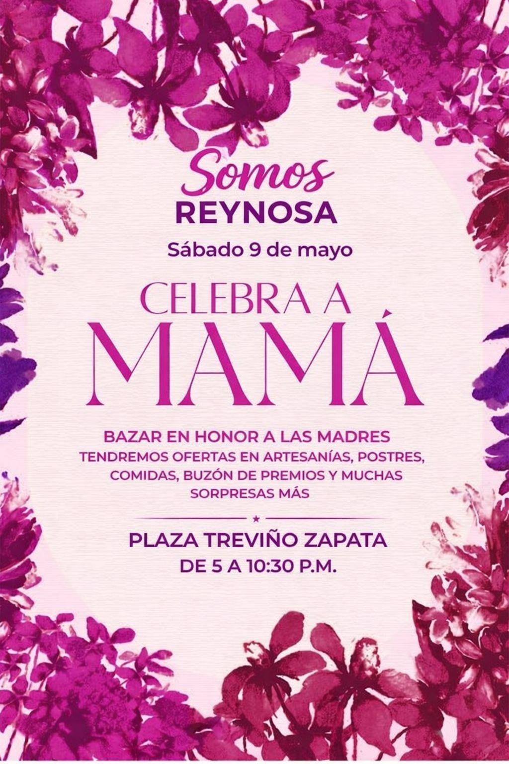 Bazar día de la Madre, somos Reynosa
