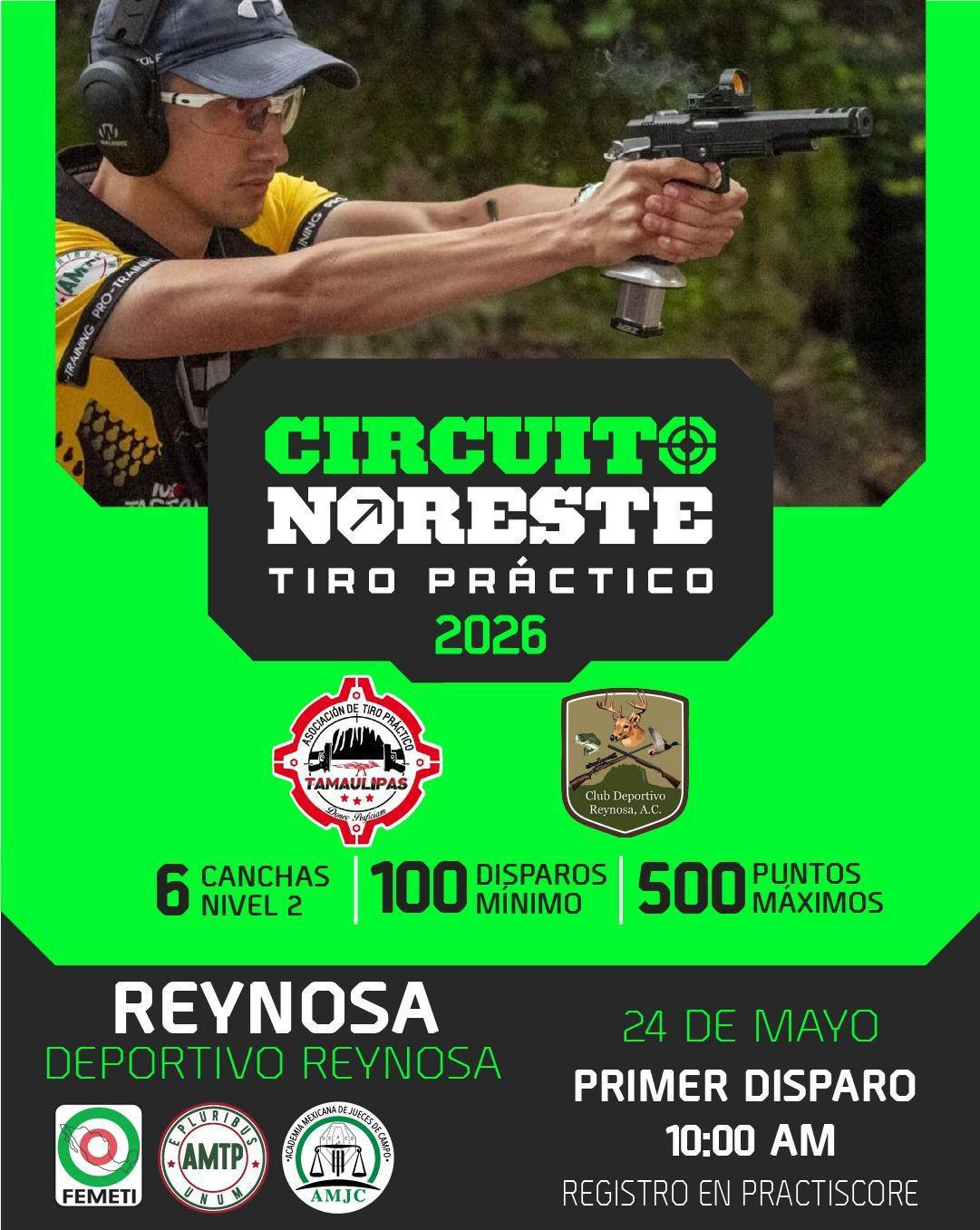 Circuito Noreste Tiro Práctico 2026