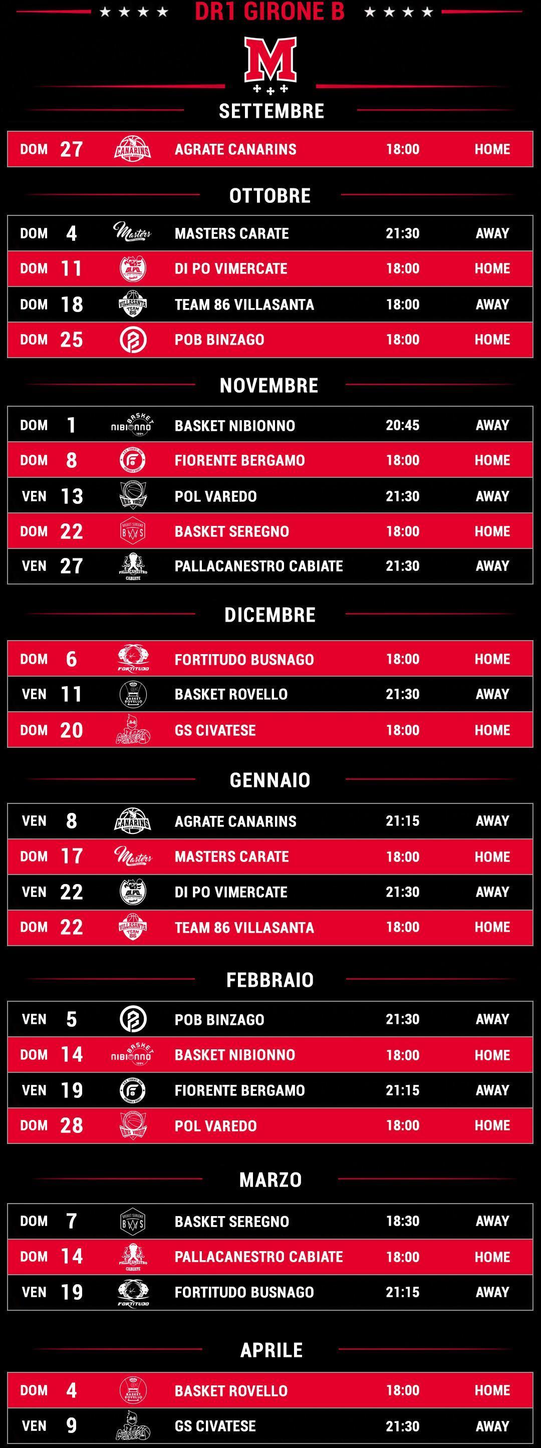 CALENDARIO