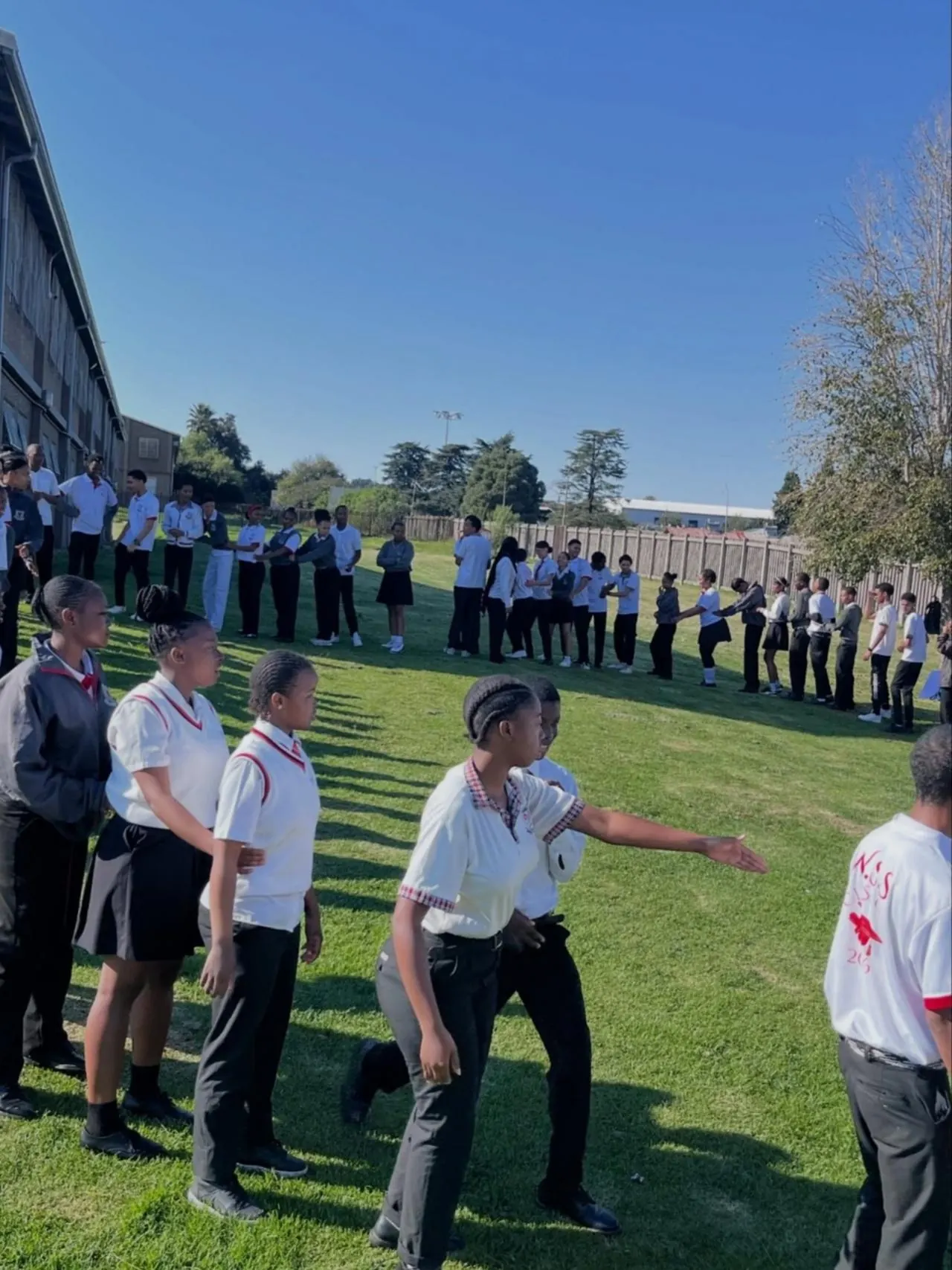 Grade 12 Teambuilding with NEMISA