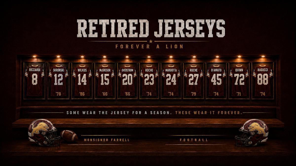 FOREVER A LION -RETIRED JERSEYS FOREVER A LION -RETIRED JERSEYS