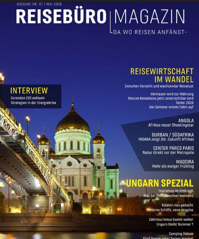 Die erste E-Magazin Ausgabe des Reisebüro Magazin