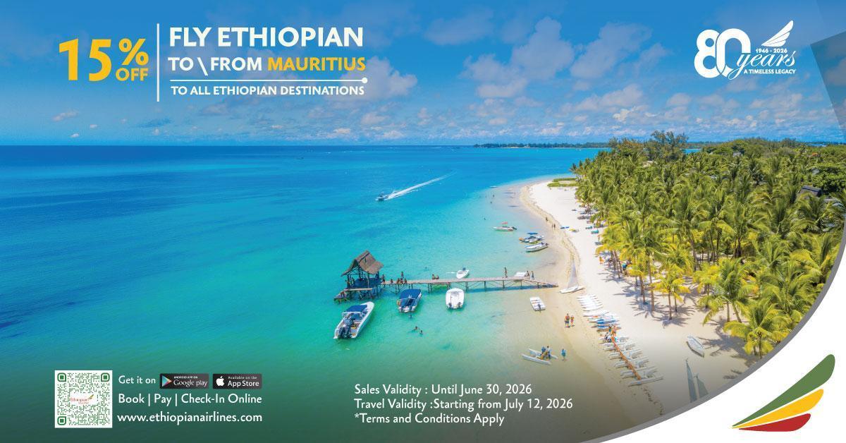 NEU: Mit Ethiopian Airlines nach Mauritius