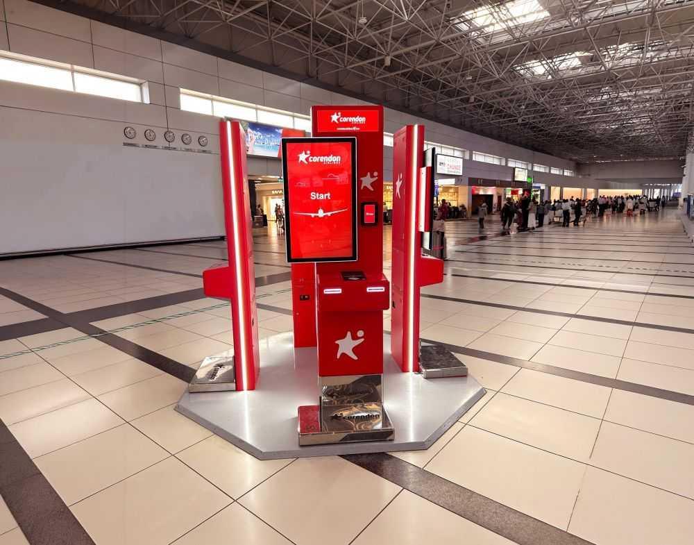 Corendon Airlines führt Self-Check-in-Automaten an ausgewählten Flughäfen ein