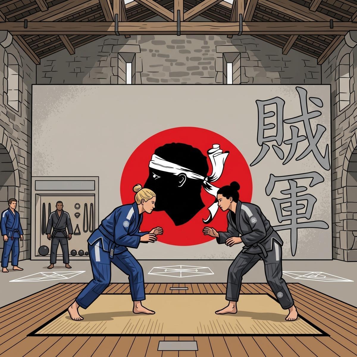 Le cours de Jujitsu