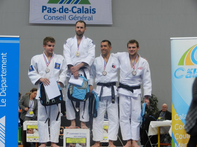 championnat de france handisport podium