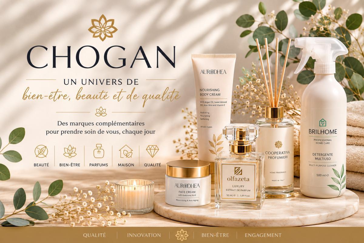 Chogan® : un univers de bien-être, de beauté et de qualité Chogan® : un univers de bien-être, de beauté et de qualité