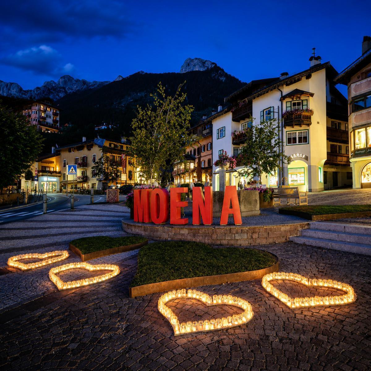 Shopping sotto le stelle a Moena
