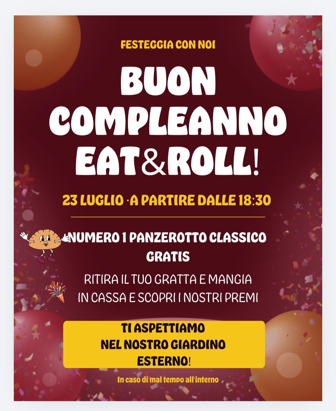 Buon Compleanno Eat&Roll