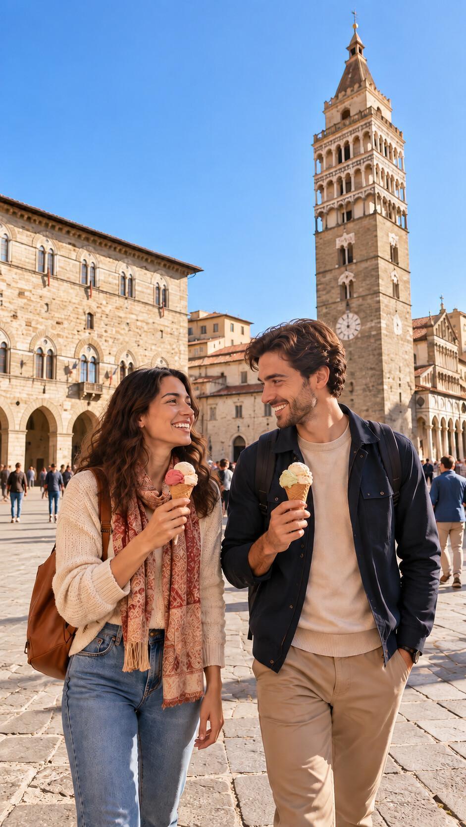 Pistoia Highlights & Gelato – A Fun Walking Tour with Giovanni Borrelli Pistoia Highlights & Gelato – A Fun Walking Tour with Giovanni Borrelli