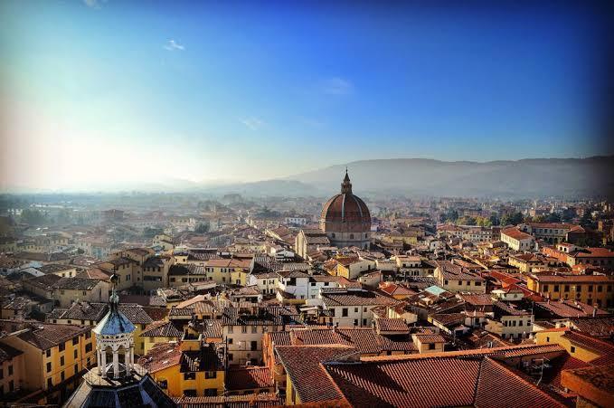 Bell tower of the Cathedral of Pistoia