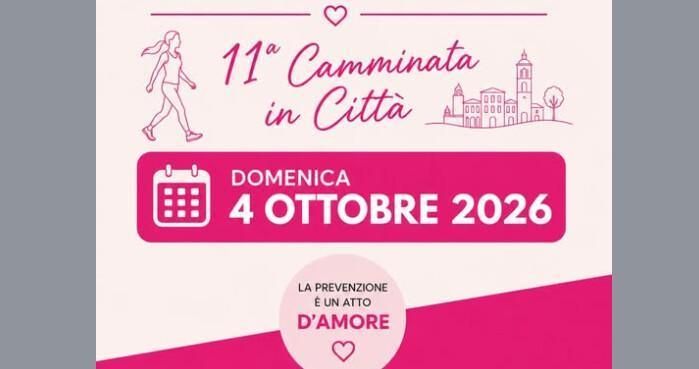 11th Pistoia City Walk for Prevention and Wellbeing 11th Pistoia City Walk for Prevention and Wellbeing