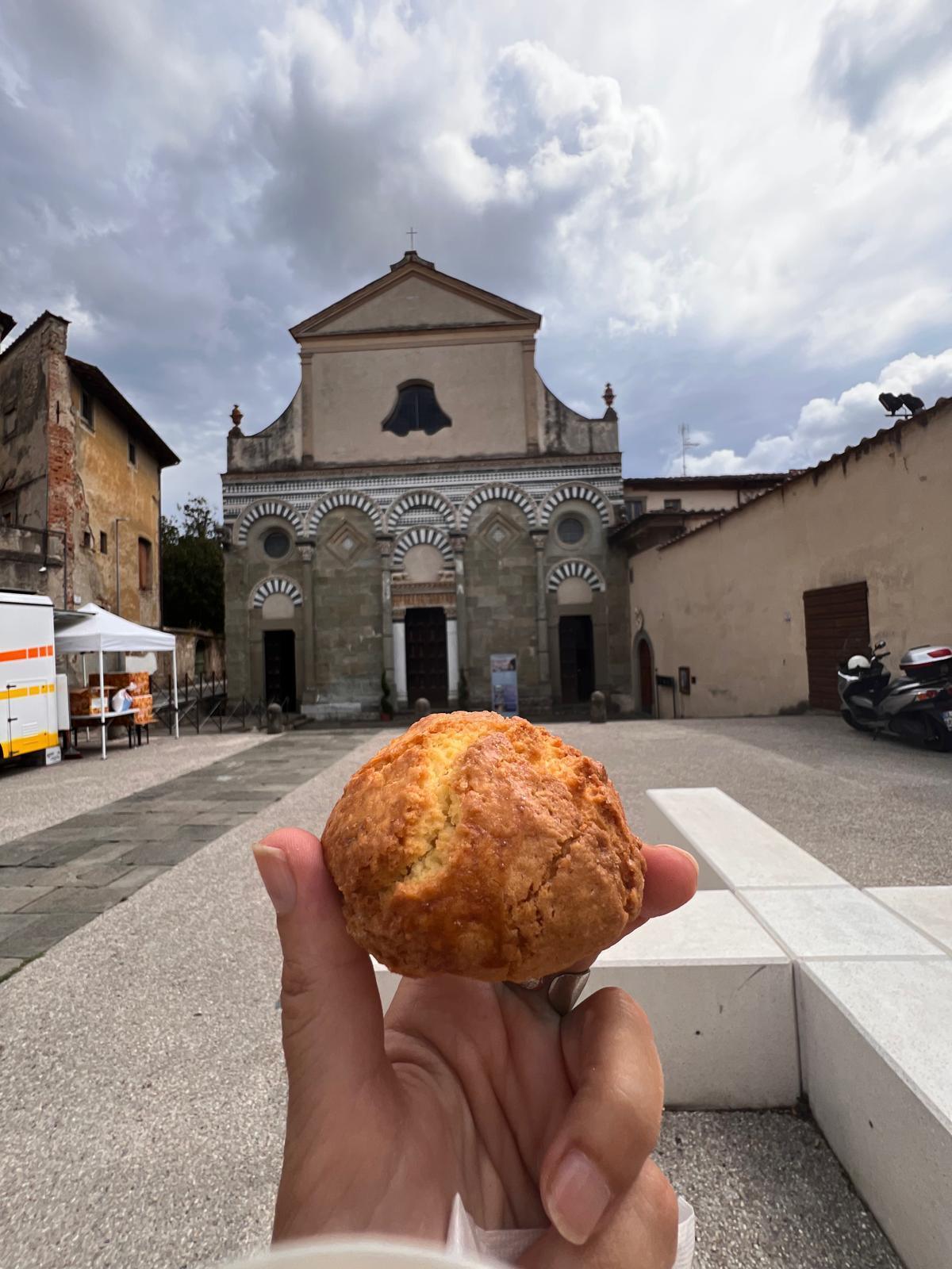 Sweet, yummy Pistoia with Michela Ricciarelli
