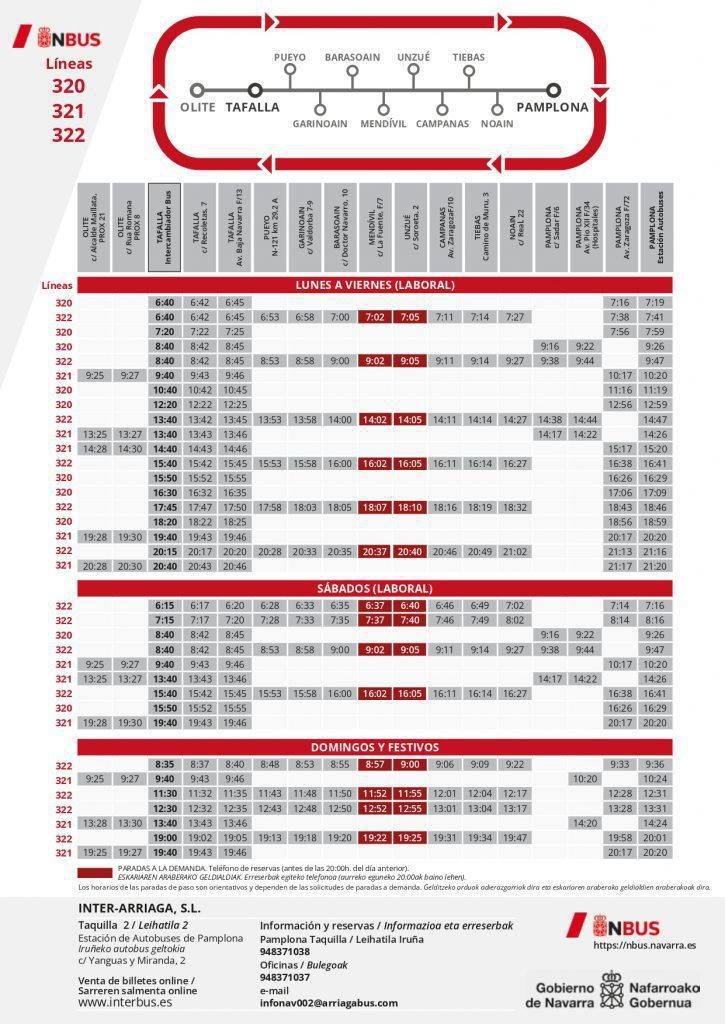 Horario Autobuses