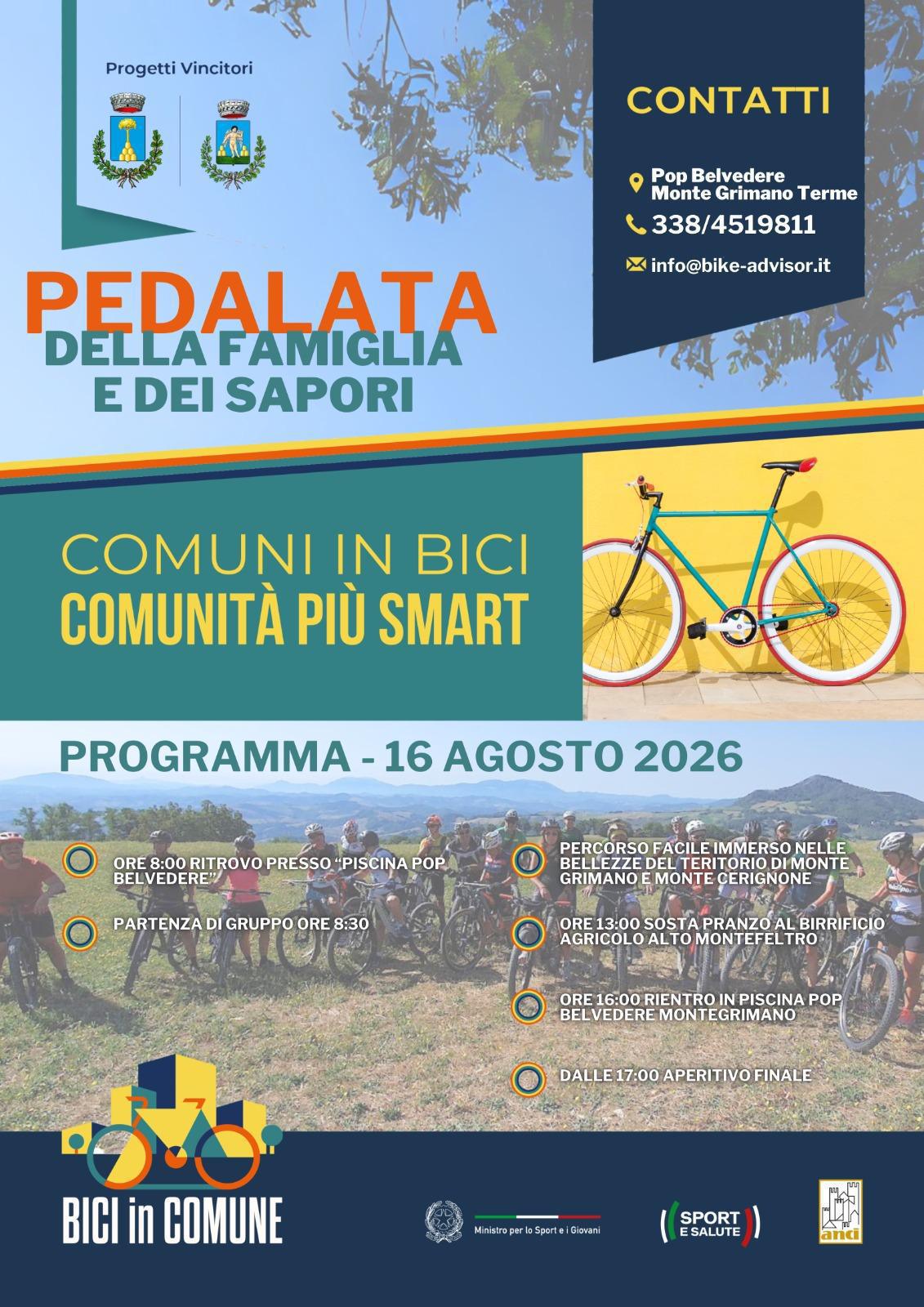 Pedalata della famiglia e dei sapori Pedalata della famiglia e dei sapori
