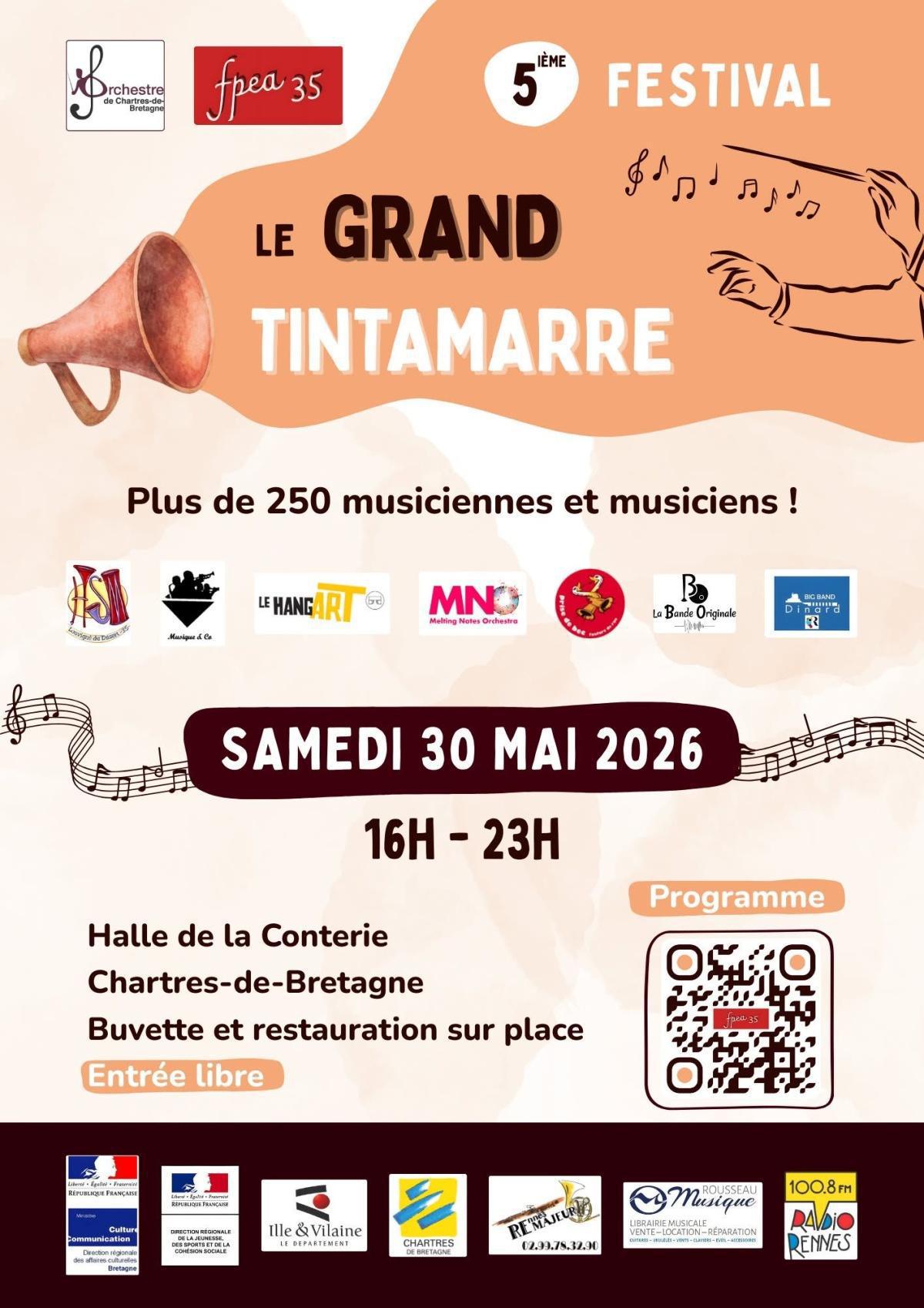 Festival le Grand Tintamarre à la Halle de la Conterie Festival le Grand Tintamarre à la Halle de la Conterie