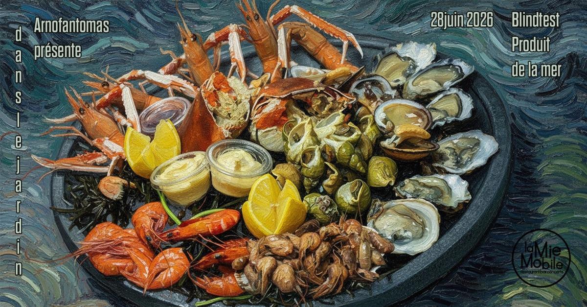Blindtest Produits de la mer à La Mie Mobile