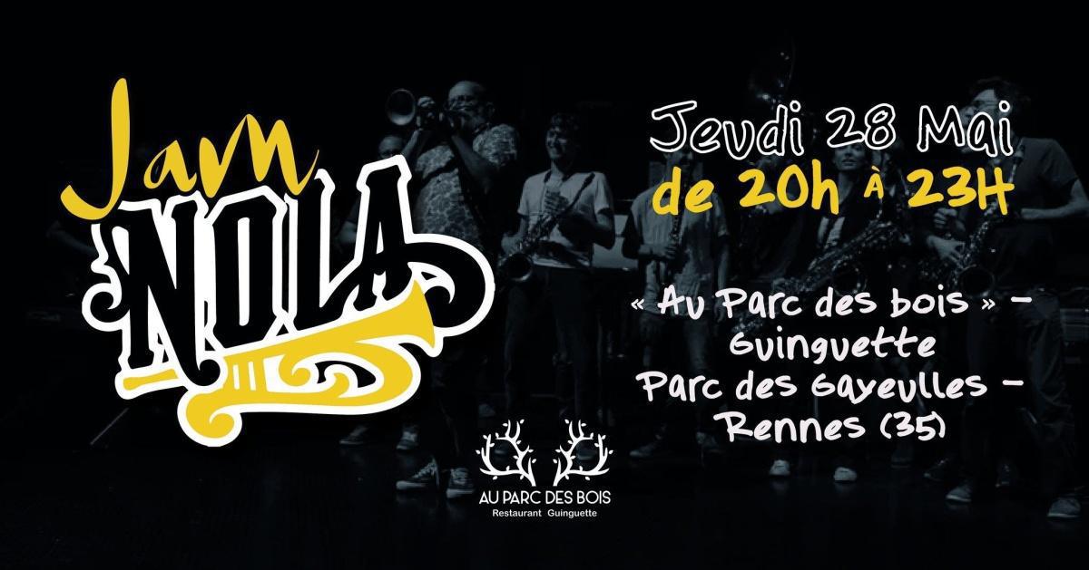 La JAM NOLA au Parc des Bois – Gayeulles La JAM NOLA au Parc des Bois – Gayeulles