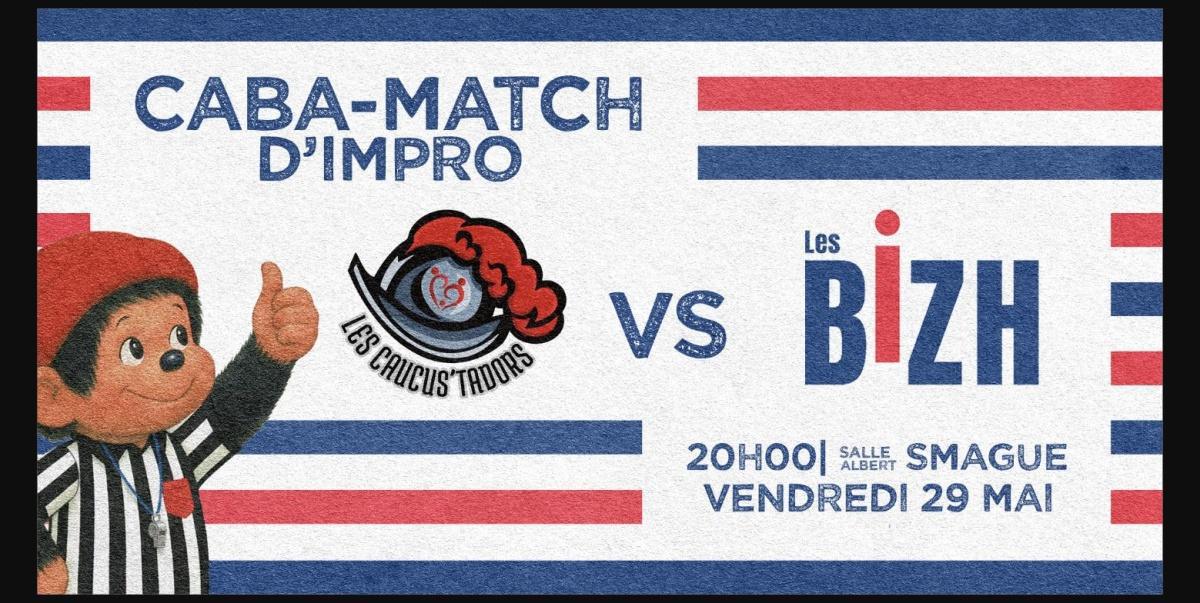 Caba-Match d'improvisation à la Salle Albert Smague