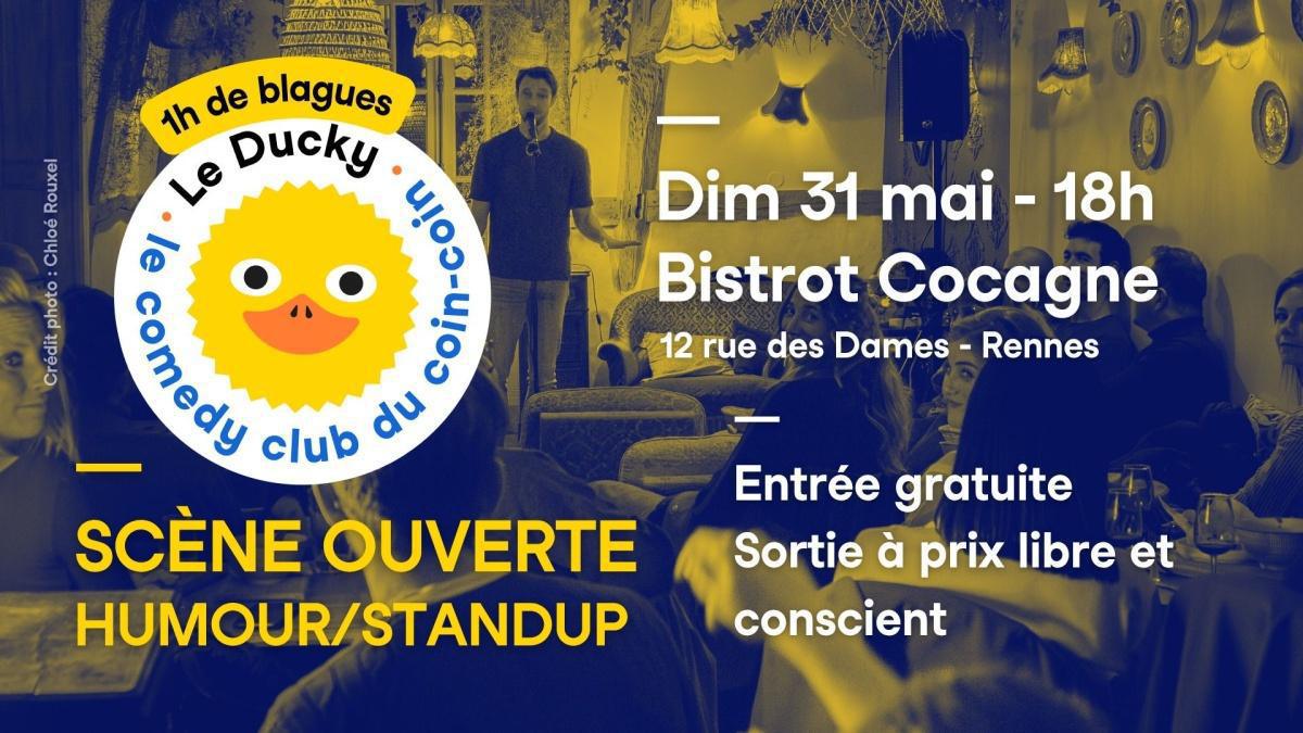 Stand-up / Scène Ouverte au Bistrot Cocagne #5