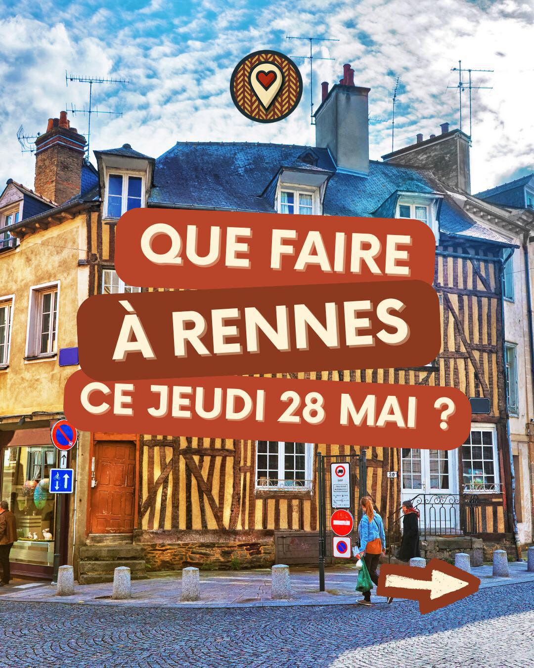 Que faire à Rennes ce jeudi 28 mai 2026 ? Concerts, danse, stand-up et jam jazz au programme Que faire à Rennes ce jeudi 28 mai 2026 ? Concerts, danse, stand-up et jam jazz au programme