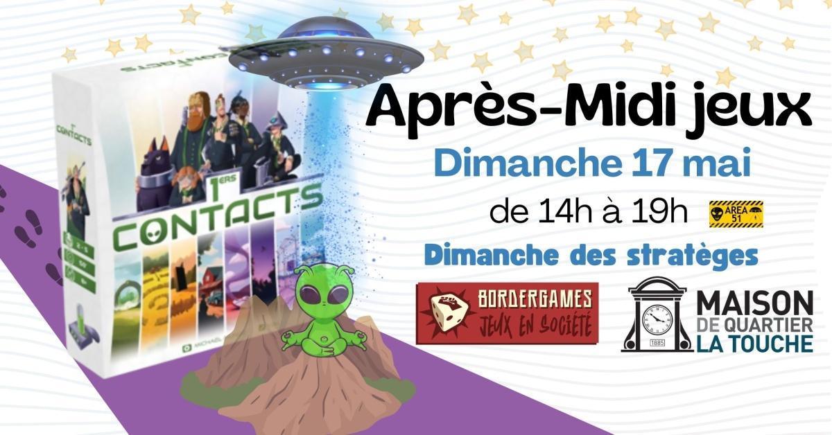 Dimanche des Stratèges à la Maison de Quartier La Touche Dimanche des Stratèges à la Maison de Quartier La Touche