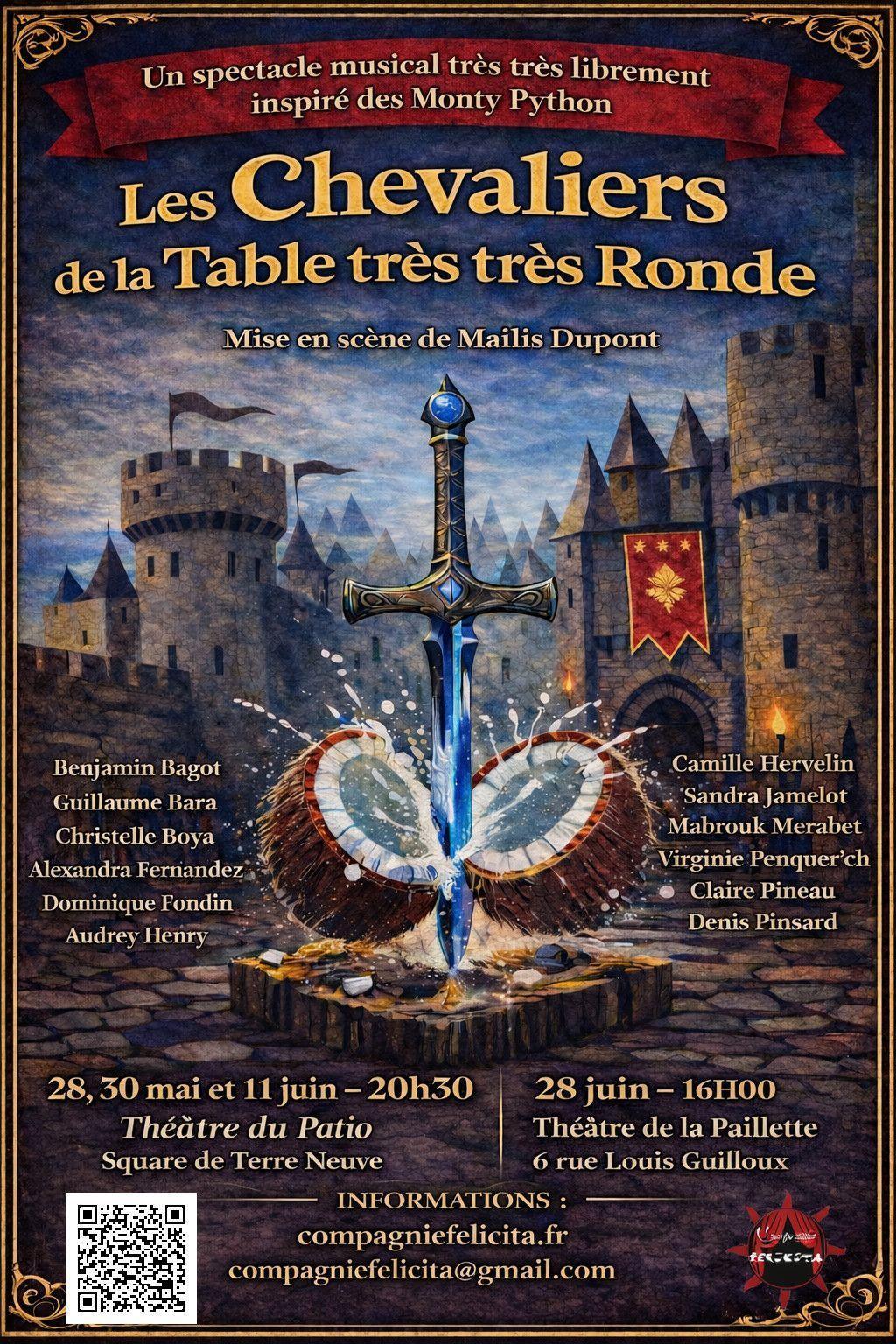 Les Chevaliers de la Table Très Très Ronde au Patio
