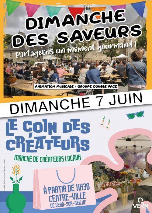Dimanche des Saveurs et Coin des créateurs à Vern-sur-Seiche Dimanche des Saveurs et Coin des créateurs à Vern-sur-Seiche