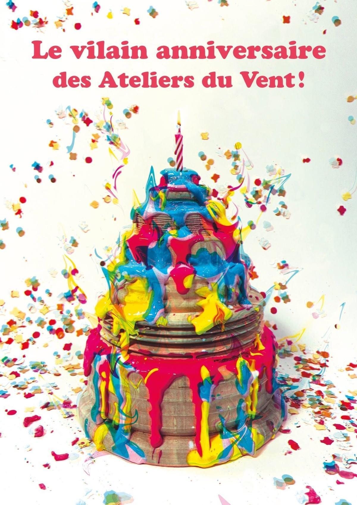 Vilain Anniversaire des Ateliers du Vent à Rennes