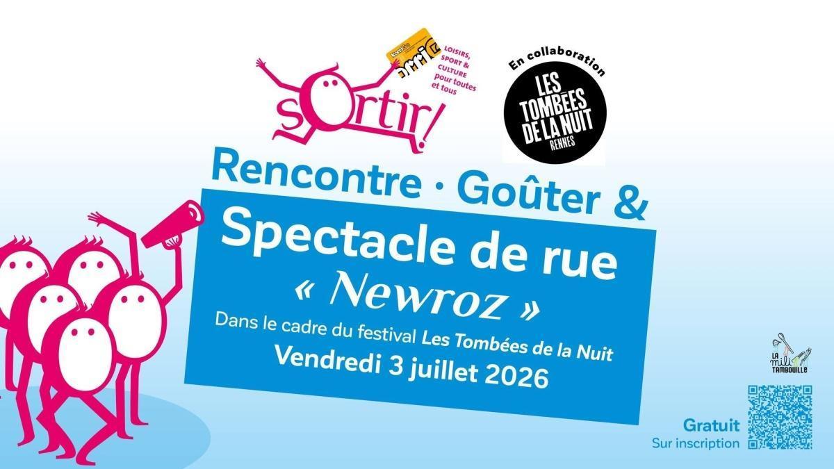 Rencontre, goûter et spectacle de rue Newroz Rencontre, goûter et spectacle de rue Newroz