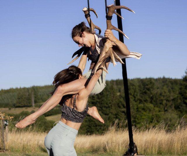Faune de la Cie Libertivore au Parc des Tanneurs