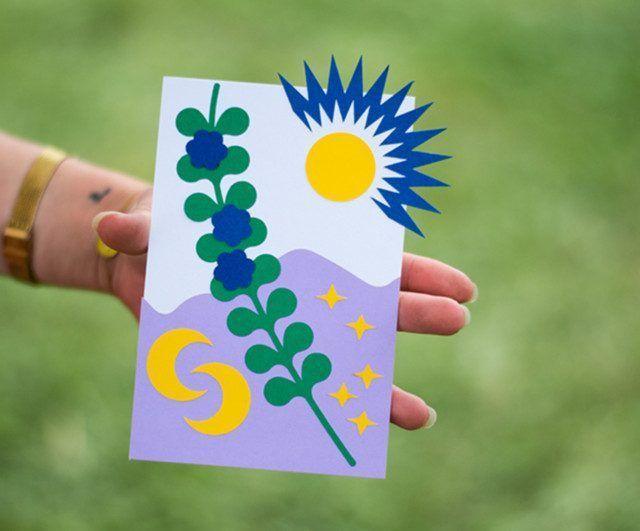 Transat en ville – Atelier collage éventail et carte postale au Parc de Maurepas