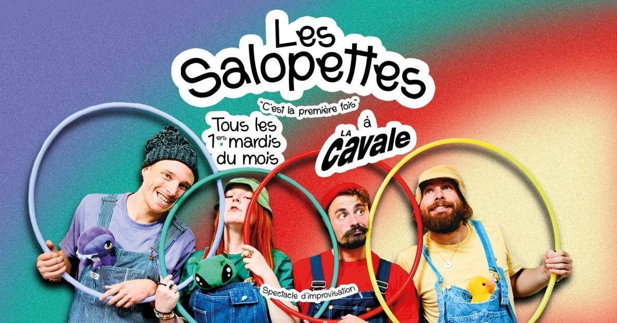Spectacle d'impro Les Salopettes à La Cavale