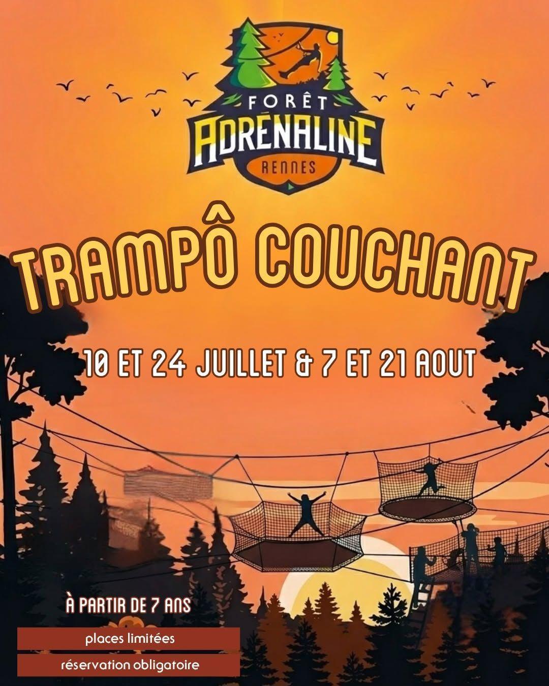 Tramp'O Couchant à Forêt Adrénaline Rennes