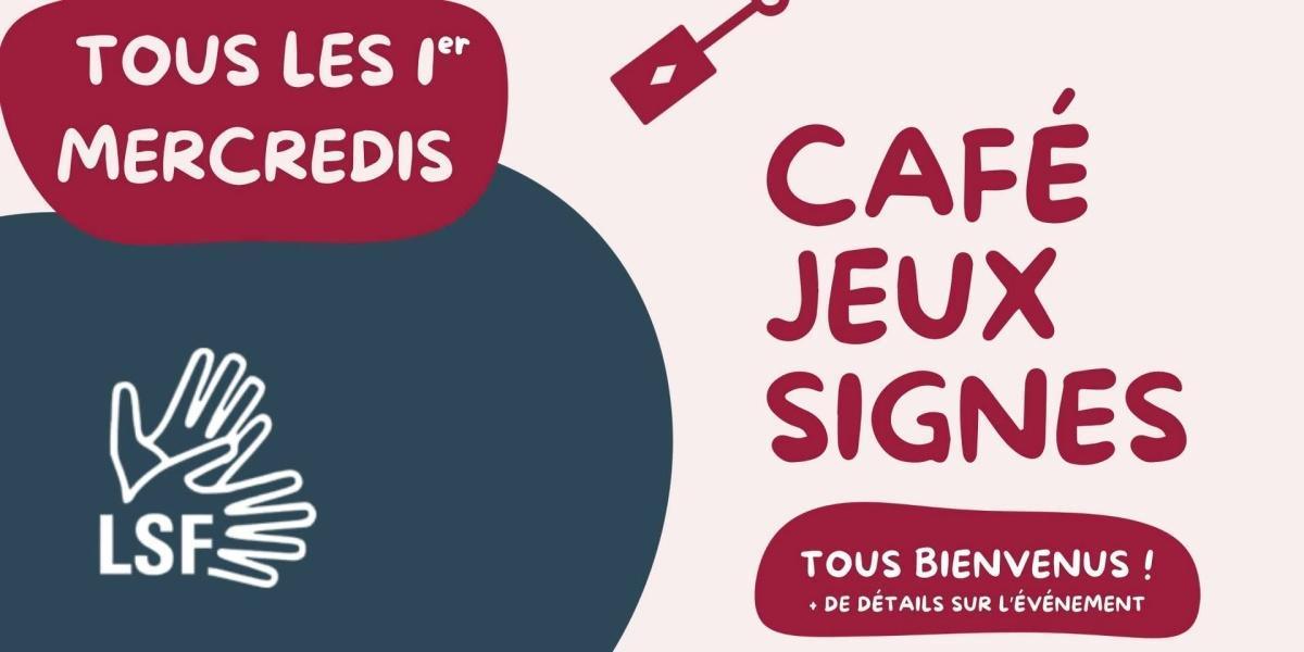 Café Jeux Signes à L'Heure du Jeu