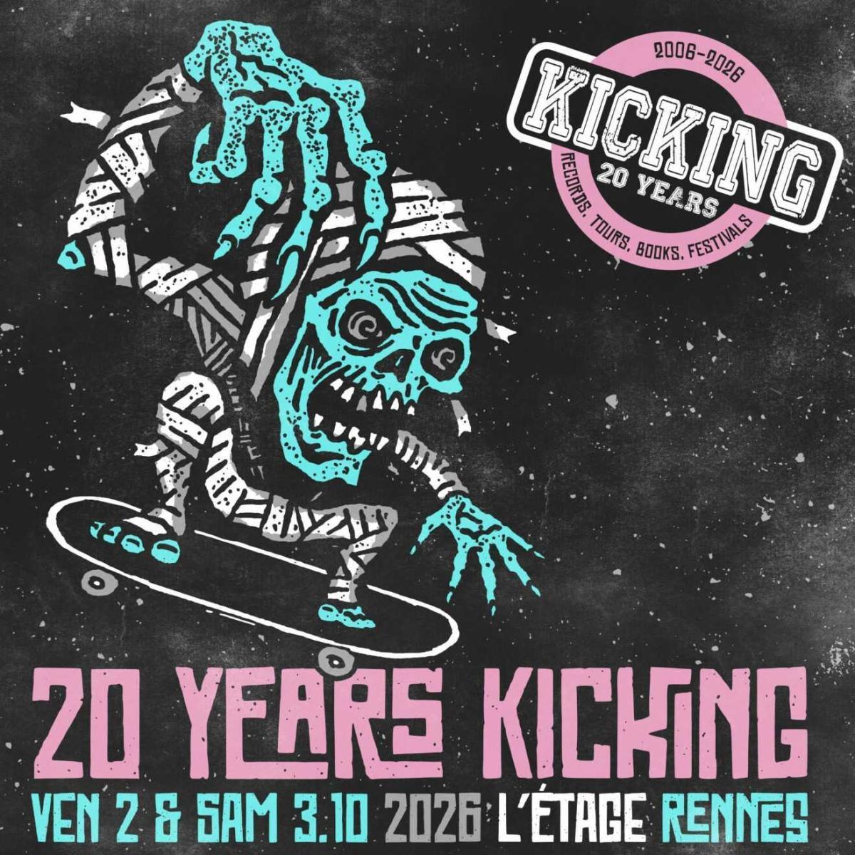 20 Years Kicking à L'Étage : Les Sheriff, Not Scientists, Bad Bad Bird 20 Years Kicking à L'Étage : Les Sheriff, Not Scientists, Bad Bad Bird