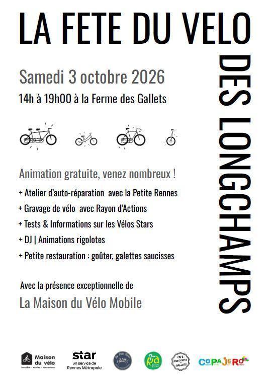 Fête du vélo des Longchamps au café associatif des Gallets Fête du vélo des Longchamps au café associatif des Gallets