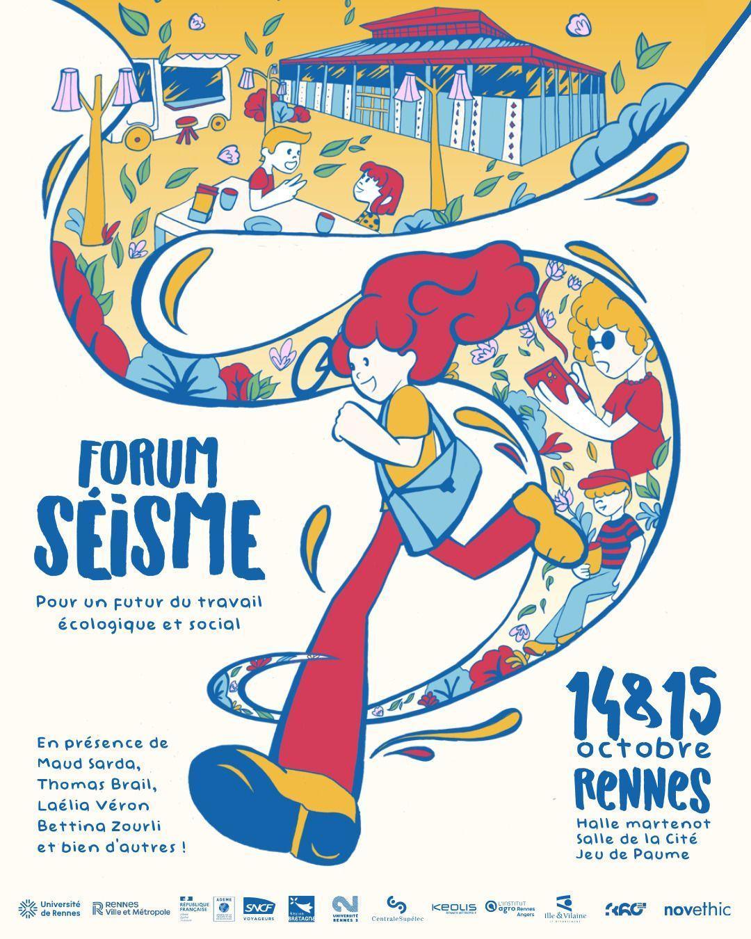 Forum Séisme à la Salle de la Cité à Rennes Forum Séisme à la Salle de la Cité à Rennes