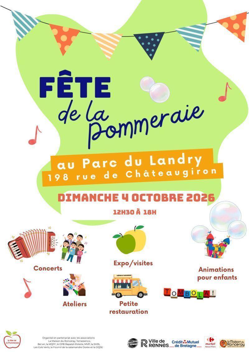 Fête de la Pommeraie au parc du Landry Fête de la Pommeraie au parc du Landry