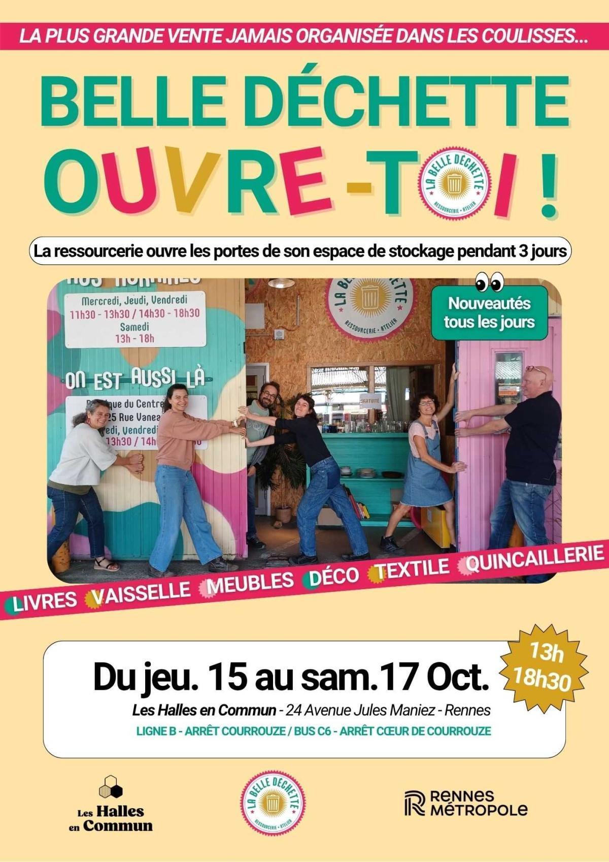 Belle Déchette ouvre-toi à la Réserve de La Belle Déchette Belle Déchette ouvre-toi à la Réserve de La Belle Déchette