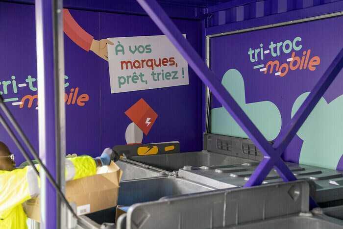 Tri-troc mobile place Georges-Bernanos à Rennes Tri-troc mobile place Georges-Bernanos à Rennes