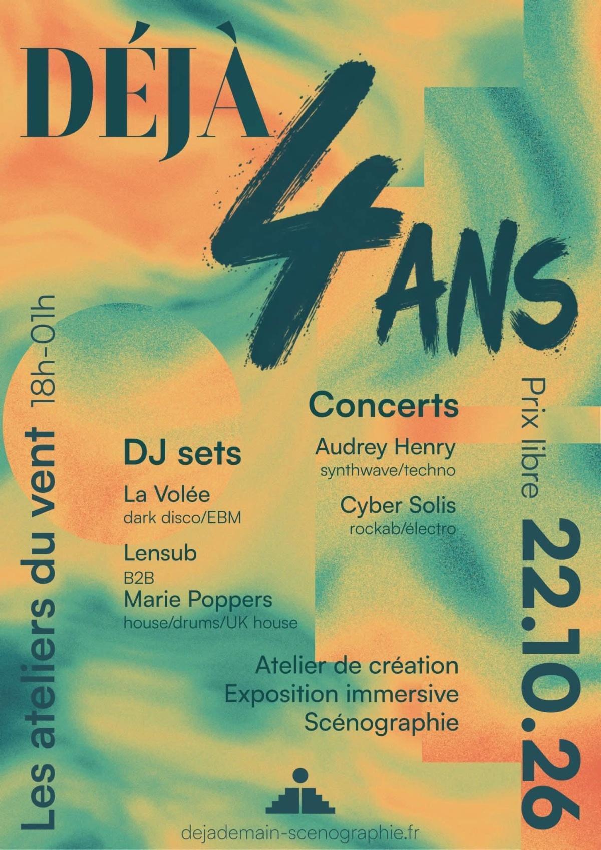 Déjà 4 ans aux Ateliers du Vent Déjà 4 ans aux Ateliers du Vent
