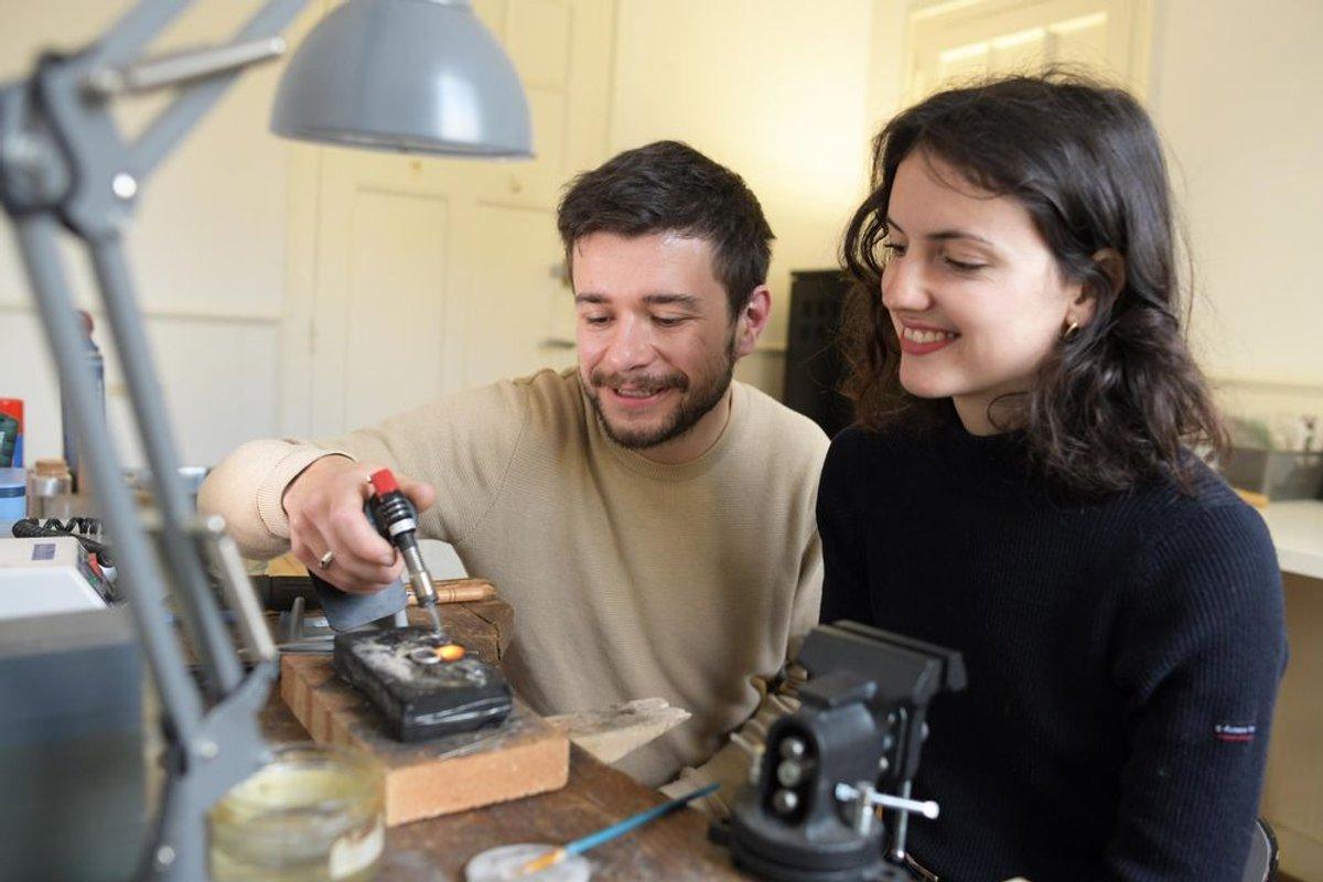 Réalisez votre pendentif en laiton avec Alexis à Rennes Réalisez votre pendentif en laiton avec Alexis à Rennes
